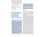 pH of tooth surface in healthy adolescents at rest and after a glucose rinse: effect of 72 hours of plaque accumulation