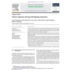 Tissue response during self-ligating treatment