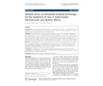 Skeletal versus conventional intraoral anchorage for the treatment of class II malocclusion: dentoalveolar and skeletal effects